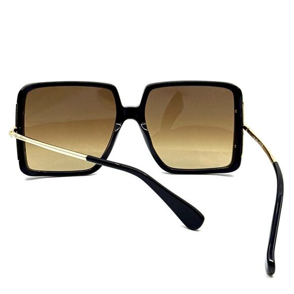 NEW!! MAXMARA Sunglasses Malibu4 MM0003 01F Authentic - Picture 11 of 12